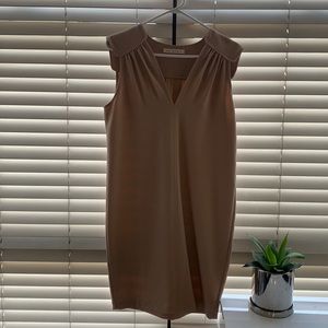 Max Studio Shift Dress, light brown